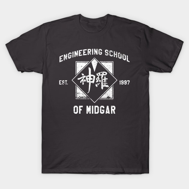 Engineering School of Midgar T-Shirt by SergioDoe